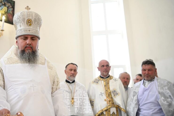 Освячення третього новозбудованого храму та вшанування пам'яті митрополита Іларіона