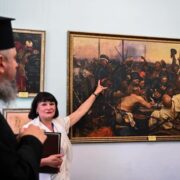 Художествені скарби, які викривають імперію зла: відвідування Національного заповідника архієреями УПЦ (ПЦУ)