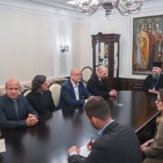 Митрополит Епіфаній зустрівся з представниками Міжнародного альянсу з питань свободи релігій