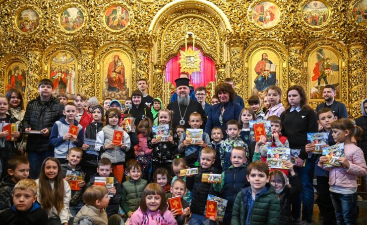 Предстоятель взяв участь у святі для діток з сімей вимушених переселенців