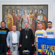 Митрополит Епіфаній зустрівся з представниками фонду Help Heroes Of Ukraine