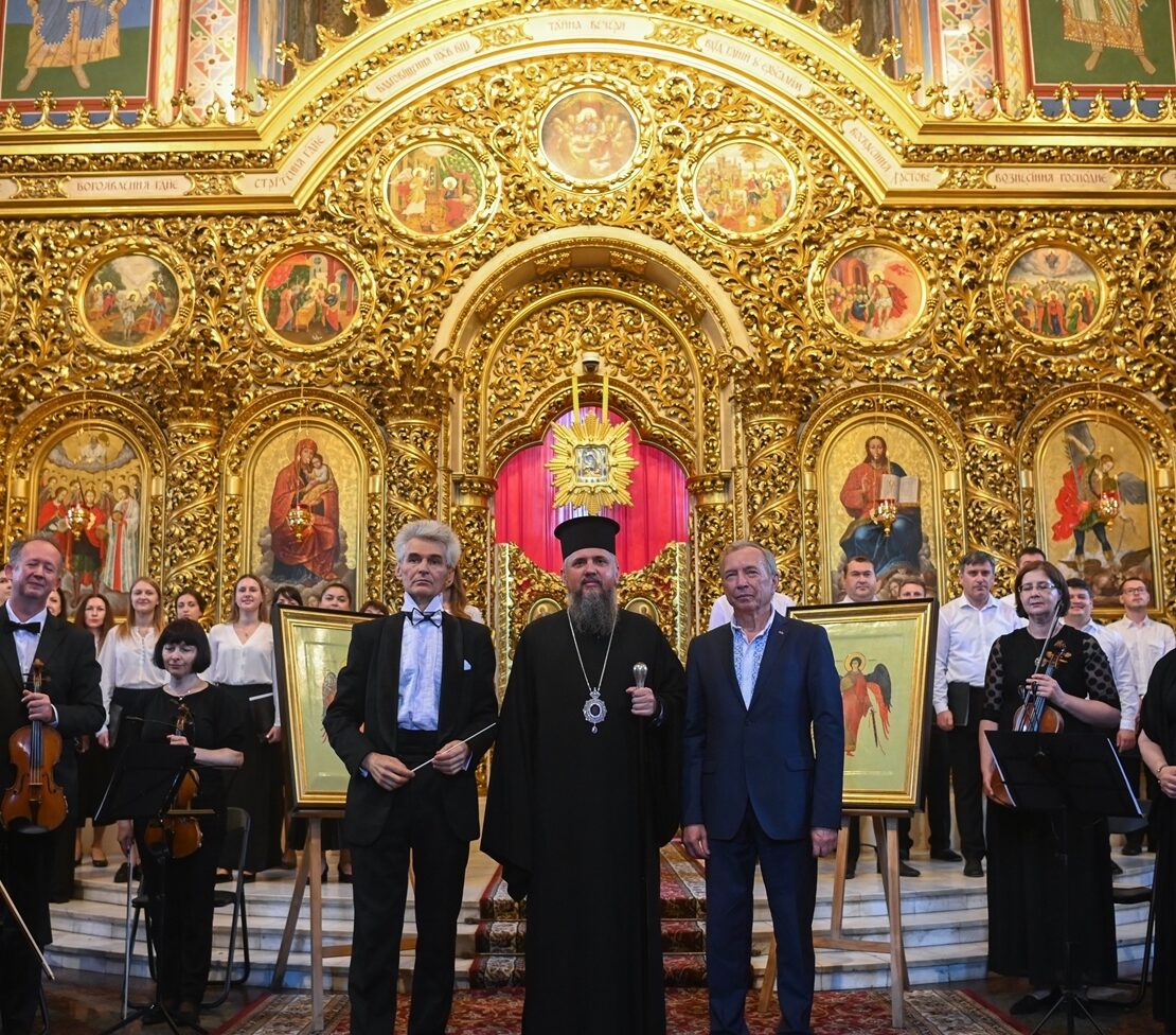 Митрополит Епіфаній взяв участь у музичній «Молитві за медиків»