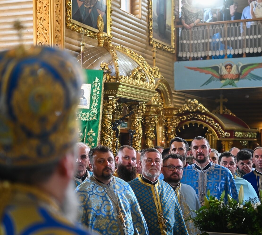 Митрополит Епіфаній очолив Божественну літургію в Манявському чоловічому монастирі