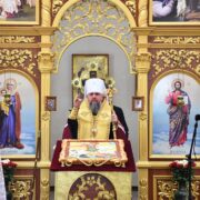 Предстоятель відвідав військову частину на Київщині, де помолився за перемогу України