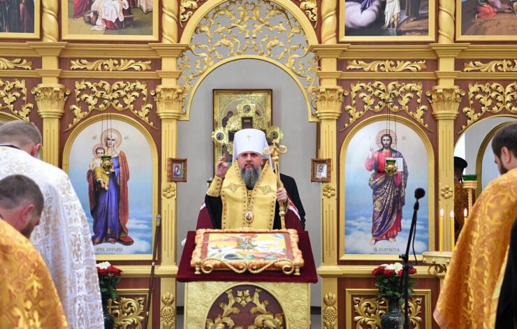 Предстоятель відвідав військову частину на Київщині, де помолився за перемогу України