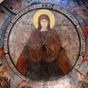 Фреска святої Марини на дзвіниці храму в Кіссос Пеліон: витвір мистецтва та духовного надихання