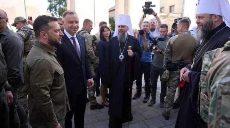 Президенти України та Польщі вшанували пам'ять жертв війни у Луцьку