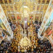 У 1035-ту річницю Хрещення Руси-України та в день пам’яті святого рівноапостольного князя Київського Володимира Великого, 28 липня 2023 року, Блаженнійший Митрополит Київський і всієї України Епіфаній очолив Божественну літургію в Успенському соборі Києво-Печерської Лаври.