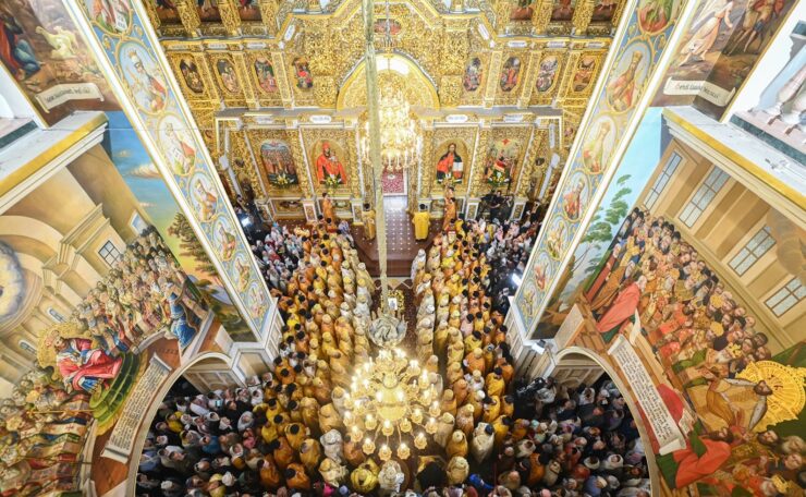 У 1035-ту річницю Хрещення Руси-України та в день пам’яті святого рівноапостольного князя Київського Володимира Великого, 28 липня 2023 року, Блаженнійший Митрополит Київський і всієї України Епіфаній очолив Божественну літургію в Успенському соборі Києво-Печерської Лаври.