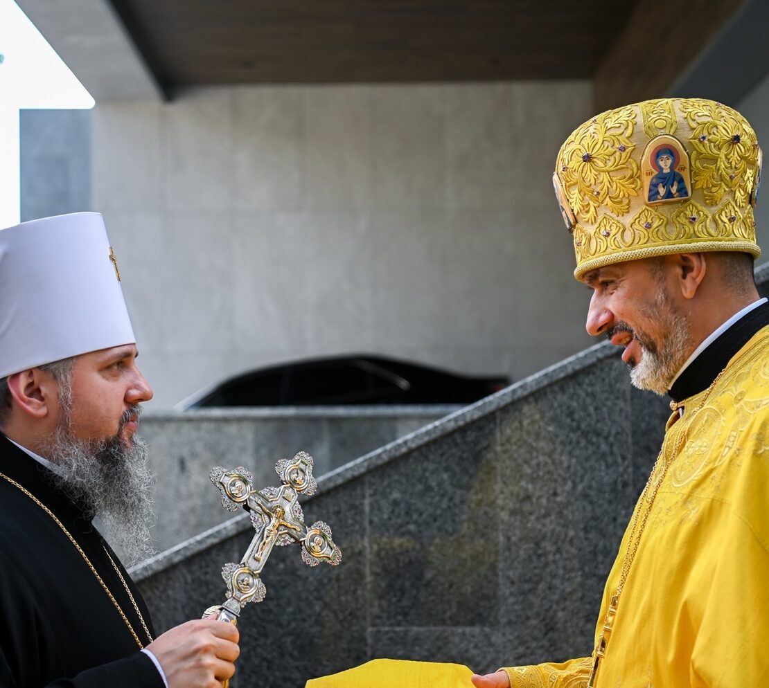 Божественна літургія у храмі Собору Київських святих с. Романків