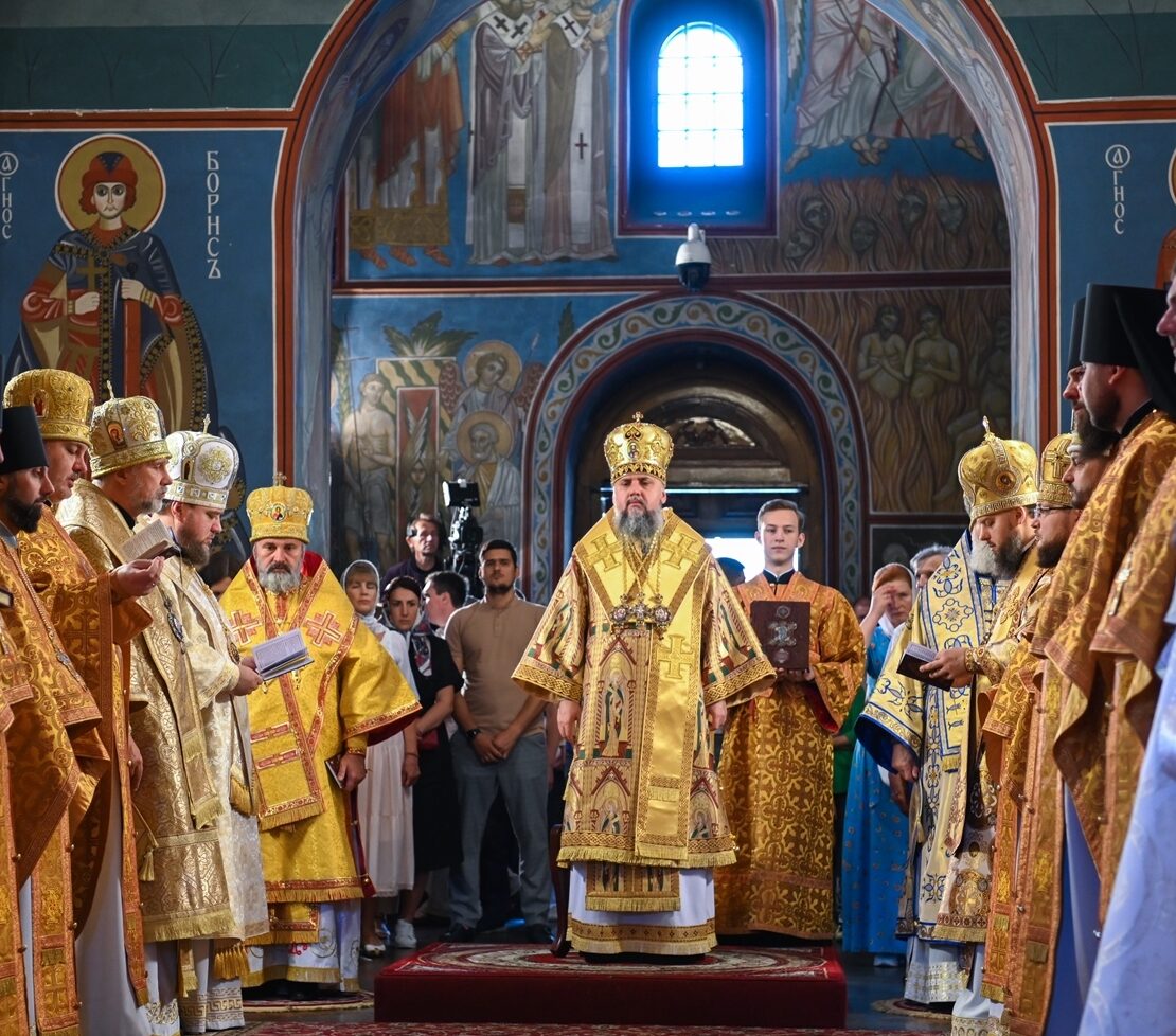 Спеціальна Божественна літургія в Свято-Михайлівському Золотоверхому соборі