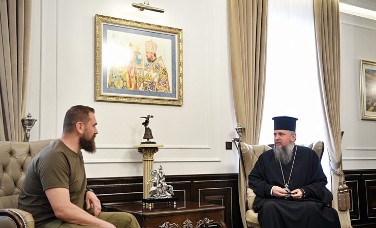 Підтримка військових і патріотичне виховання: Зустріч Предстоятеля з Міністром освіти і науки України