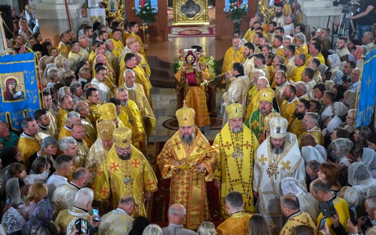 Митрополит Епіфаній освятив храм на честь Різдва Іоана Хрестителя у м. Дрогобич