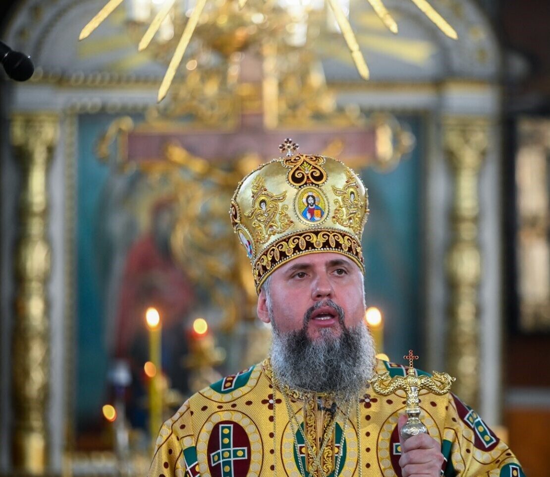 Молебень за перемогу України: Предстоятель звершив богослужіння у Городищі