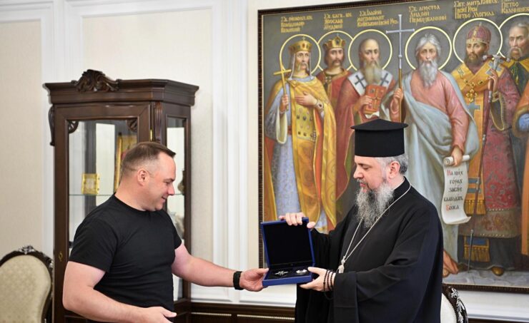Зустріч Предстоятеля з очільником Нацполіції у Києві