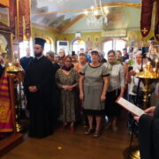 У своїй промові Його Святість висловив радість, що він перебуває в Метохії Святого Пантелеймона, щоб святкувати з християнами спільноти.